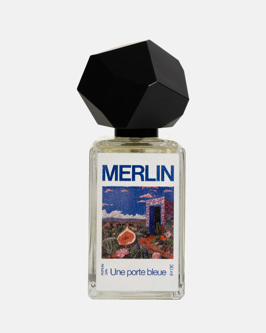 Une Porte bleu